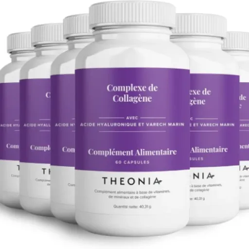 Avis Complexe de collagène Theonia : un combo collagène + acide hyaluronique qui vise large (peau, articulations, cheveux)