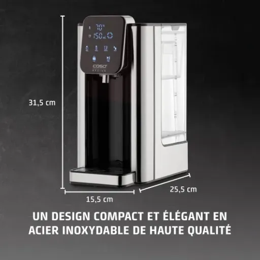 Avis Caso HW 660 : le distributeur d’eau chaude rapide qui veut remplacer la bouilloire