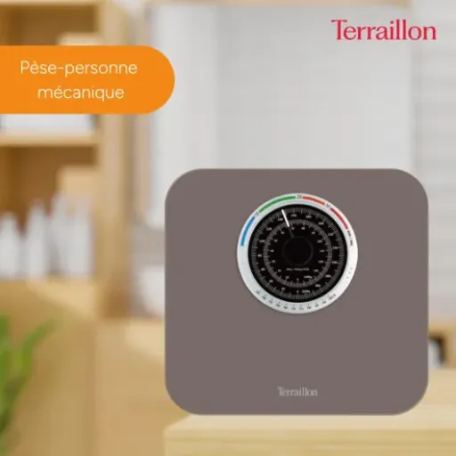 Avis Terraillon NAUTIC UP : la balance mécanique simple avec grand cadran et indicateur d’IMC