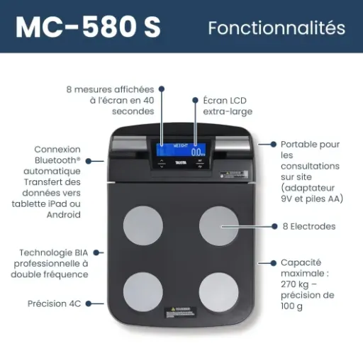 Avis TANITA MC-580S : l’impédancemètre pro multi-fréquence pour cabinets et coachs exigeants