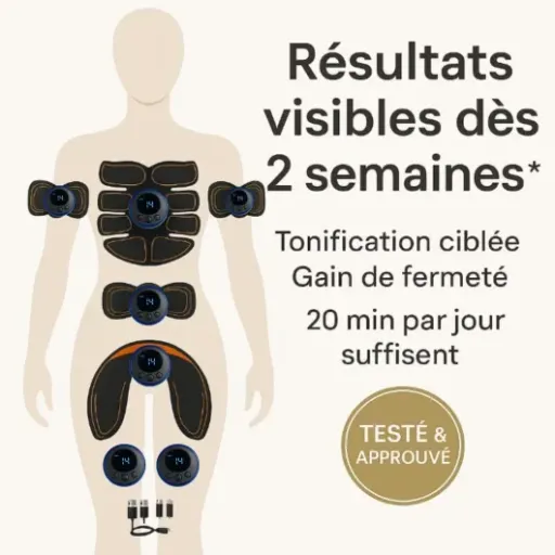 Avis kames skoss prestige EMS : un kit complet abdos/fessiers aux retours très partagés