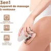 Avis MYCARBON Masseur Anti Cellulite : ventouse, EMS et lumière rouge pour cibler la peau d’orange à la maison