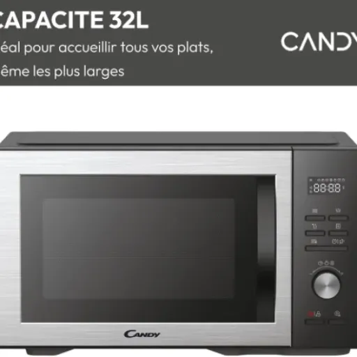 Avis Candy CMGA31EDLB : le micro-ondes gril 31L simple, puissant et bien équipé