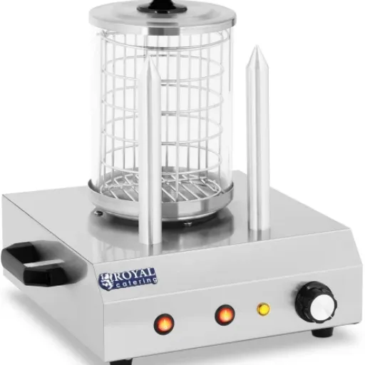 Avis Royal Catering RCHW-350-2 : la machine à hot-dog simple et efficace pour saucisses + pains