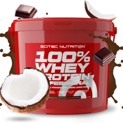 Avis Scitec Nutrition 100% Whey Protein Professional (5 kg) : la grosse cuve pour musculation au quotidien