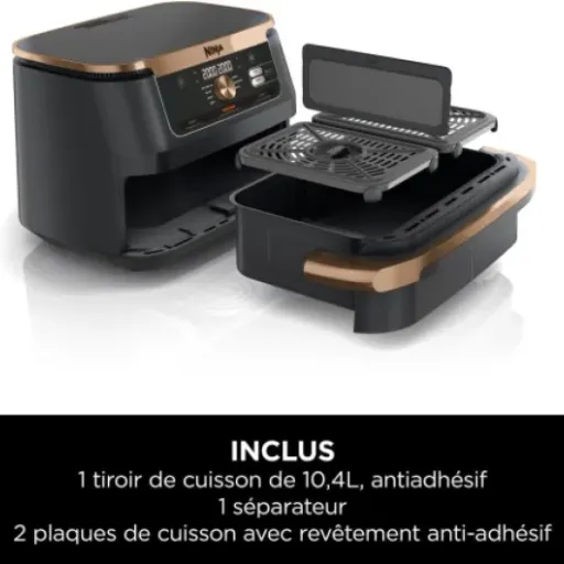 Avis NINJA Foodi FlexDrawer AF500EUCP : la friteuse à air XXL qui veut remplacer votre four
