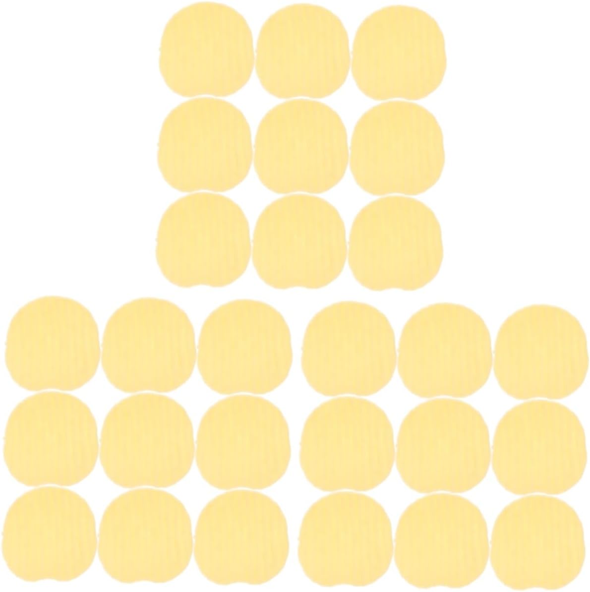 TOYANDONA 30 Pièces Chips De Pommes De Terre Simulées Ornement De Chips De Pomme De Terre Fausse Décoration De Chips De Pomme De Terre Rondelles D'oignon Artificielles Calamars Simulés PVC