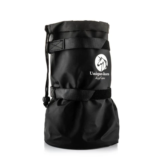 Unique-horn Soaking Bag - pour tremper facilement le sabot de votre cheval - utile pour les blessures, les ecchymoses et les infections - S - Diamètre 10cm