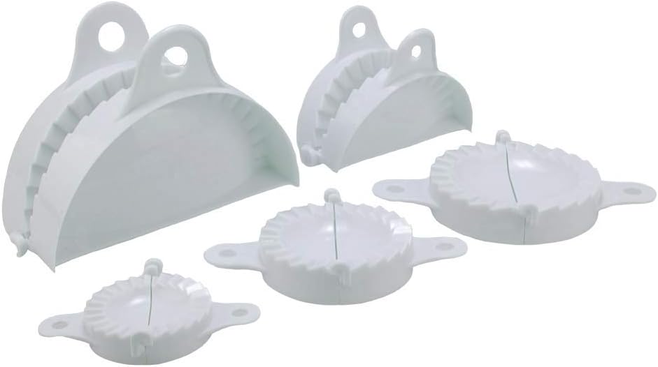 GSD 29 000 Moules à Chausson/Pâte 5 Pièces Plastique Multicolore 17,5 x 17,5 x 10 cm