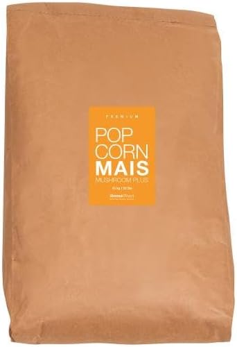 Maïs à éclater premium sac de 10 kg XXL 1:46 pop volume champignon Mushroom