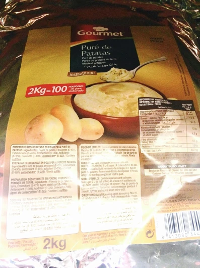 Purée de pommes de terre - 2 kg