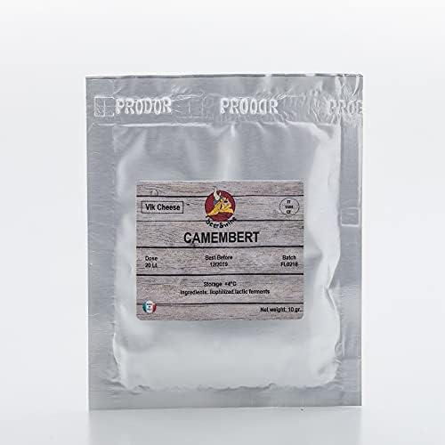 Camembert 10g / 20L - Ferment Fromage - Fromage Italien - Ferment Lactique - Les bactéries de Fromage - Geler Culture séché