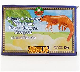 PARISTORE - Beignets Crevette à Frire - Saveurs Asiatiques - 200G de Pur Délice Salé pour vos apéritifs ou vos plats du soir - - Le Lot De 4