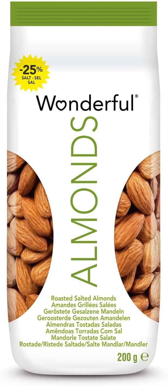Wonderful Almonds - Amandes grillées salées 200g