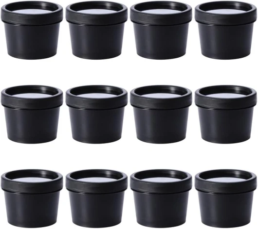 Beavorty Mini Conteneurs de Crème Glacée avec Couvercles Congélateur 100G Contenants de Rangement Alimentaire Sweet Treat Mini Baignoires Yogourt Pudding Bols Pot Crème pour Le Sorbet