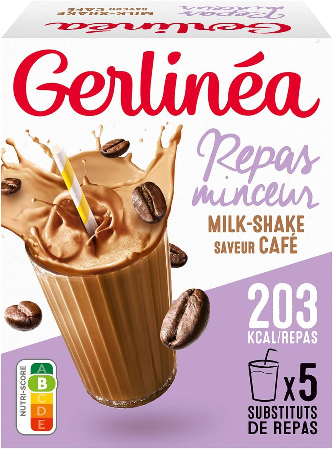 Milk-Shake Minceur - Substitut de Repas Complet et Rapide Saveur : Café - 206082