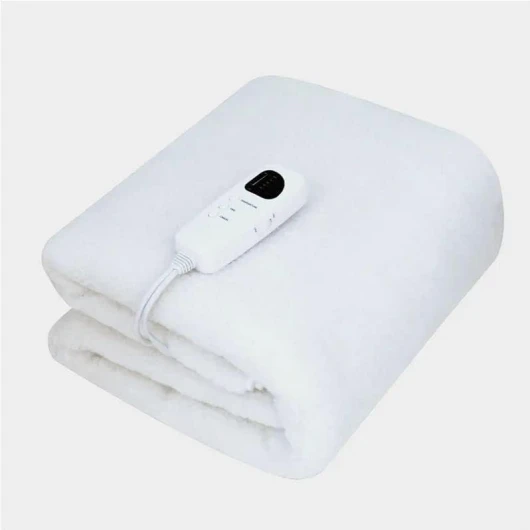 ZEN Basic Couverture chauffante Tables de Massage et Tables de Soins — Couverture chauffante 1 Personne avec 9 Niveaux de température — Tapis Chauffant avec minuterie, arrêt Automatique 180 × 75x1cm