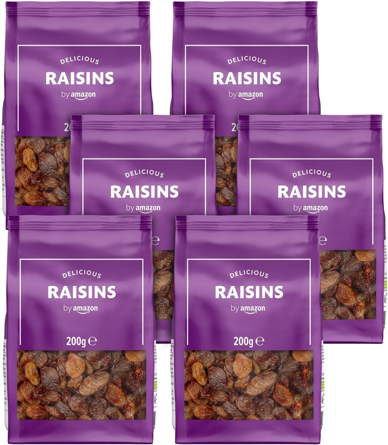 Raisins Secs, 6 x 200 g