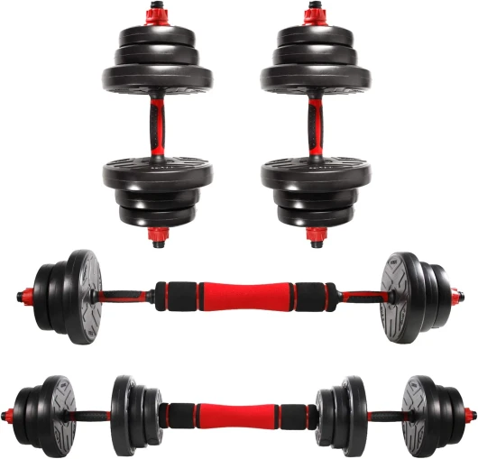 Haltère réglable, Haltères Musculation 20/25/30/40KG pour Adaptés au Fitness à Domicile et à la Musculation-ZERRO