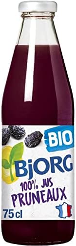BJORG - Pur Jus De Pruneaux 75Cl - Lot De 4 - Offre Special