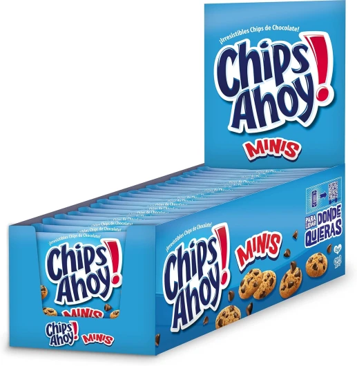 Cadburry - Galletas chips ahoy mini paquete 40 g