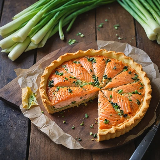 Les secrets nutritionnels de la tarte saumon et poireaux