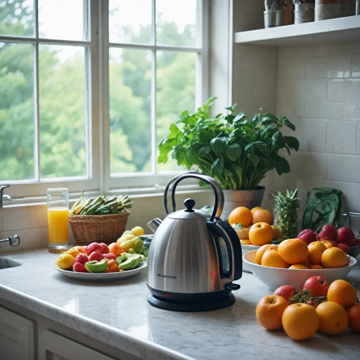 Optimiser votre alimentation avec une bouilloire électrique