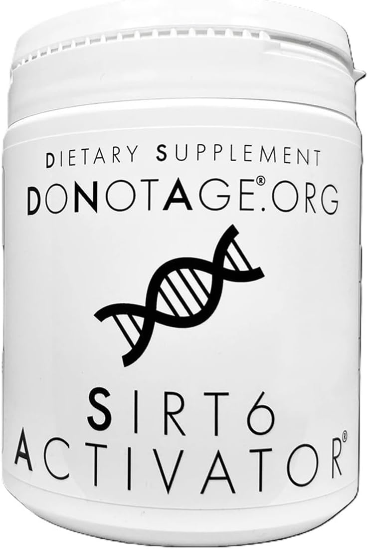 Activateur Do Not Age SIRT6 - Supplément dérivé d'algues - 60 gélules - Sans additifs artificiels