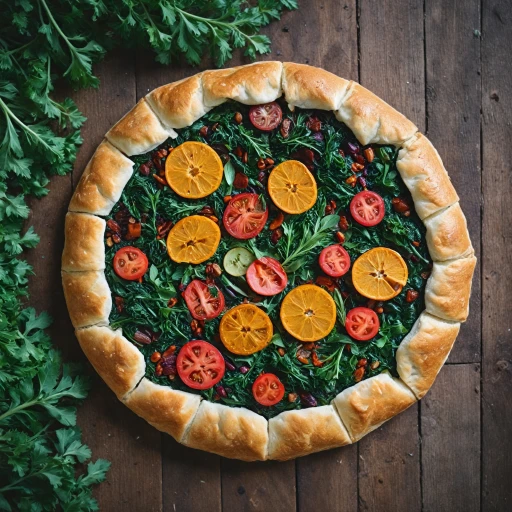 Savourez une galette végétarienne pleine de saveurs