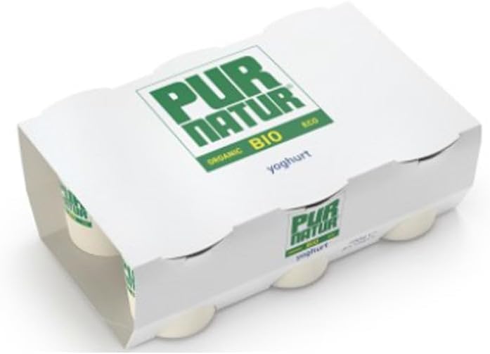 Pur Natur Yaourt naturel (plastique) (lot de 6) 125 g