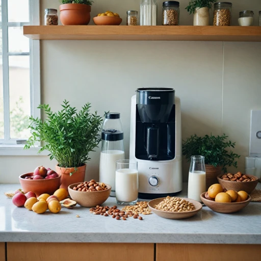 Optimiser votre nutrition avec une machine pour fabriquer du lait végétal