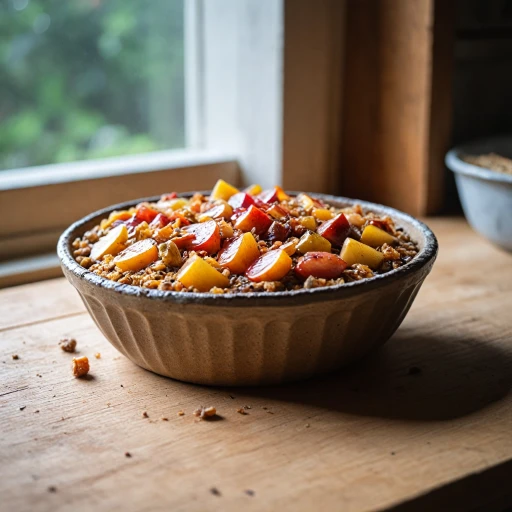 Un délicieux bowl cake à la compote pour une alimentation saine