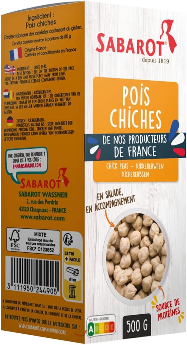 Sabarot - Pois chiches 500g