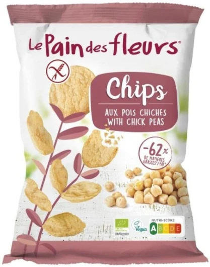Le Pain des Fleurs - Chips aux Pois Chiches 50 g