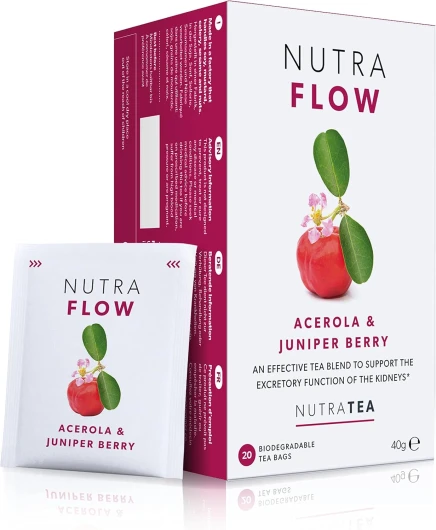 NutraFlow - Thé d’infection urinaire- Thé de mycoses - Thé de cystites - soulage l'inconfort dans les voies urinaires - 20 Sachets de thé enveloppés - par NutraTea - Tisane