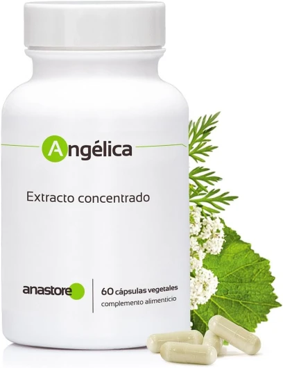 ANGÉLIQUE * L’herbe aux Anges * 60 gélules / 425 mg * Extrait concentré 4:1 de racine d'angélique * Digestion