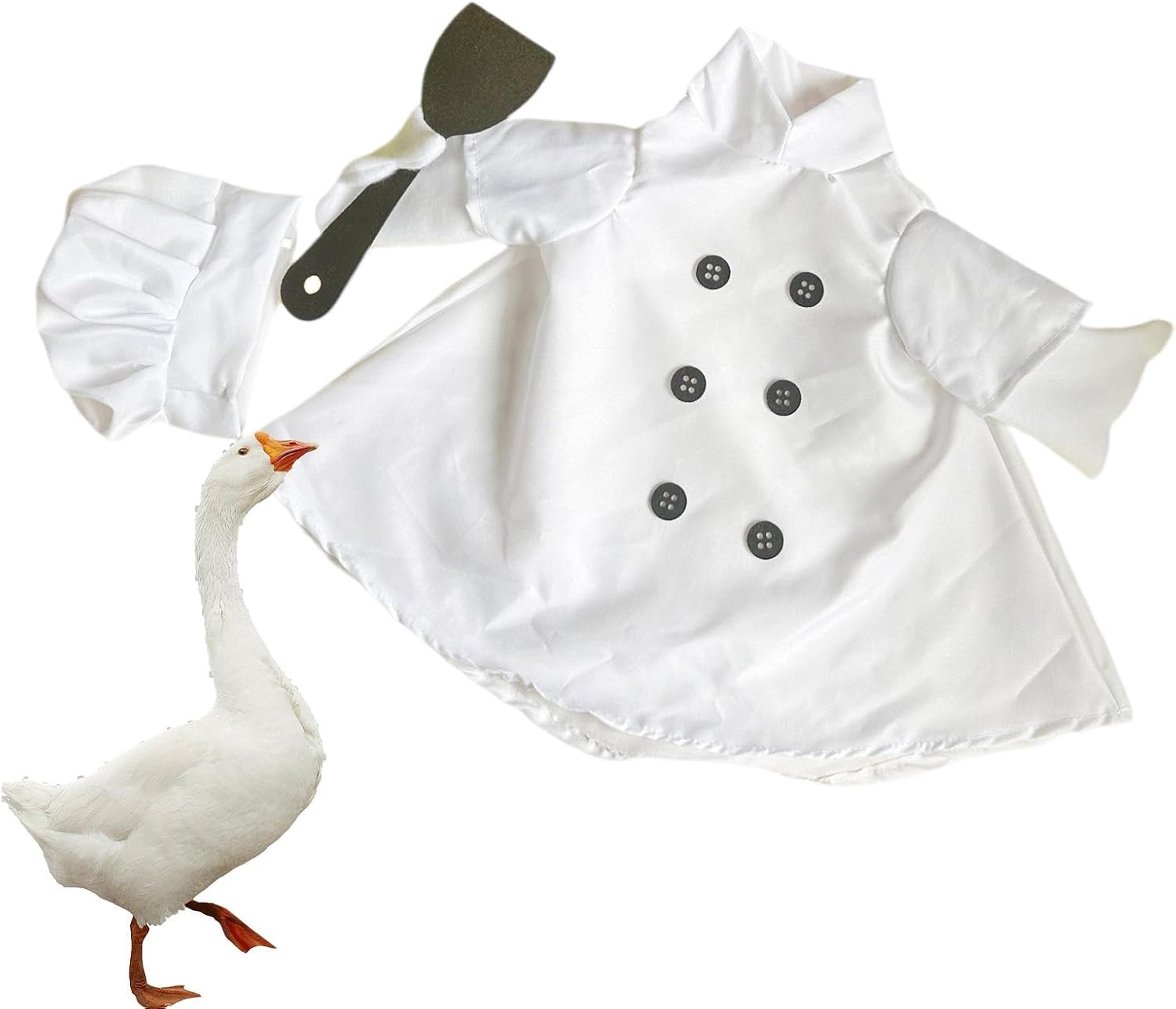 Vêtements d'oie, complément oriental, complément oriental - Complément oriental en plein air en plein air - Thème du chef ornement pour animaux de compagnie Tenue artistique pour le printemps