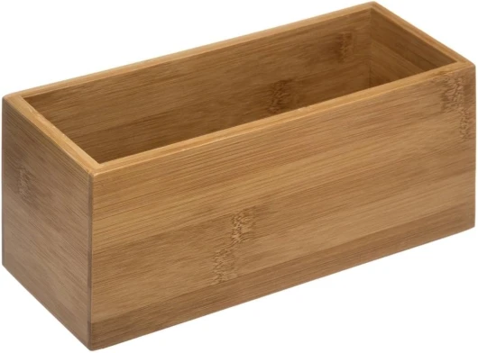 Five - Organiseur en Bambou 23x9x9,5cm pour Salle de Bain