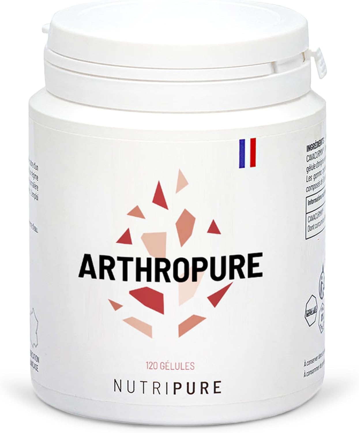 Arthopure - Bien Être & Souplesse Articulaire - 5 principes Actifs Brevetés : OptiMSM® + Chondroïtine sulfate Solabia® + N Acetyl Glucosamine Kaneka® + Boswellia WorkVel® + Vitamine C
