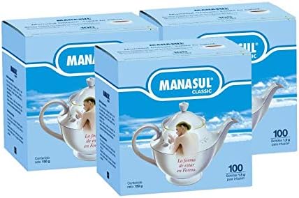 MANASUL Classique - Infusion de Sen laxatif, mélisse, menthe, réglisse et d'anis, 100% naturels sans conservateurs ni additifs - 3 boîtes de 100 sachets.