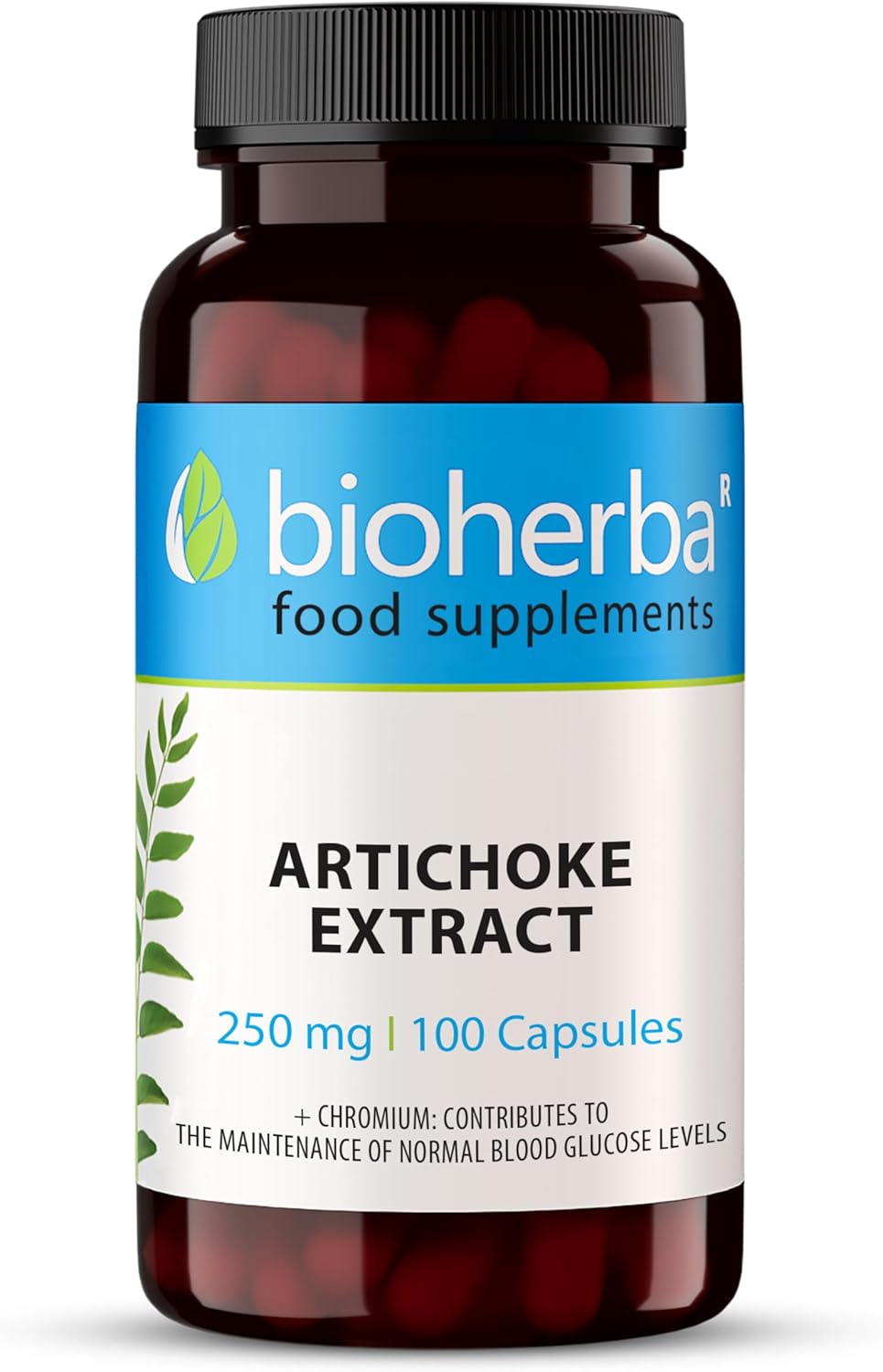 100 Artichaut GélulesDétox Santé du Foie et Digestion- Gélules d'Artichaut Haute Puissance, jusqu’à 1000 mg par jour Haute Puissance par BIOHERBA