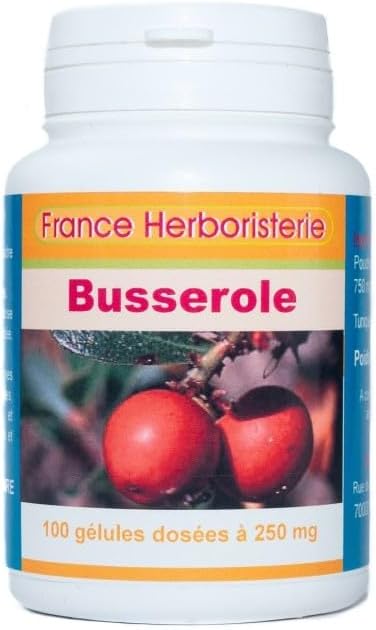 GELULES BUSSEROLE feuille - dosées à 250 mg