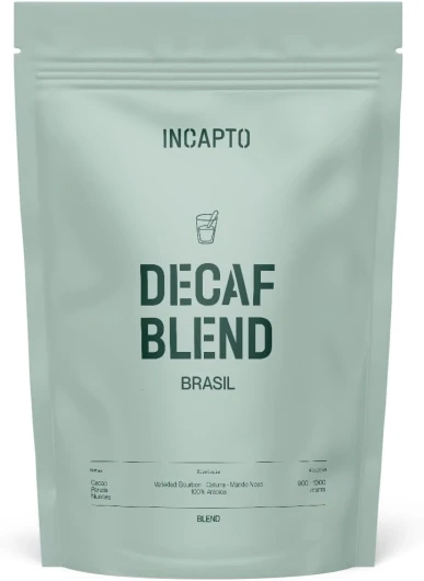 Café Décaféiné de Spécialité en Grain 500g - Sélection de cafés 100% Arabica du Brésil - Procédé Swiss Water - Décaféination Naturelle à l’Eau - Décaféiné