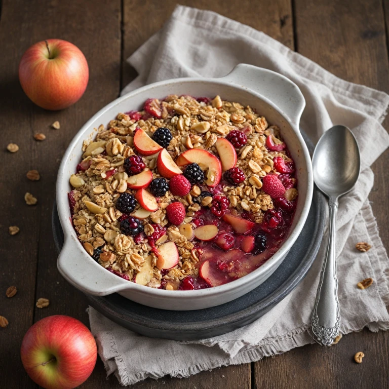 Comment préparer un crumble à indice glycémique bas