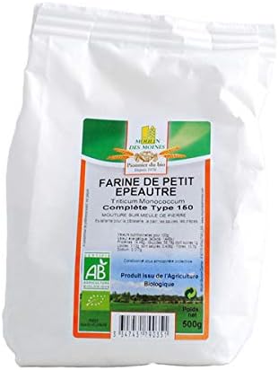 Moulin Des Moines - Farine De Petit Épeautre Complète T150 - 500G - Vendu par unité