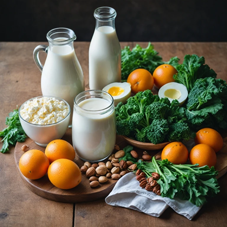 L'importance du calcium et de la vitamine D pour la santé