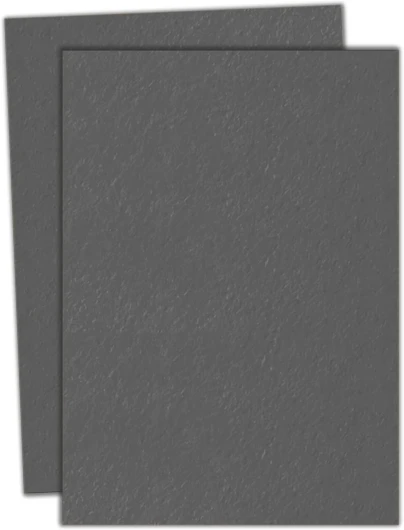 20 Feuilles - 350g A4 Papier Noir Cartonné, Feuille Noire Cartonnée