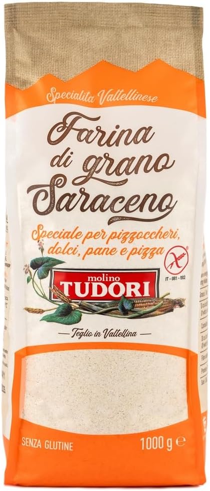 Molino Tudori - Farine De Sarrasin (1Kg) - Sans Gluten - Sans OGM