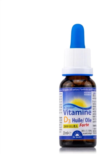 Dr.Jacob's - Vitamine D3 FORTE - 2000 U.I - / goutte
