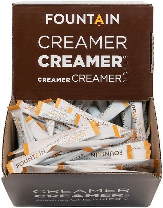 CREAMER STICK DE 2,5 gr - Lait en poudre en dosette inviduelle dans une boîte self-service - Parfait pour une tasse de café - 2,5gr X 300 pièces.